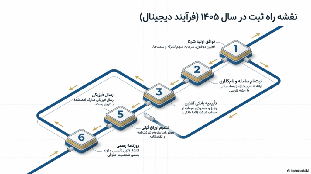 مراحل ثبت شرکت مسئولیت محدود