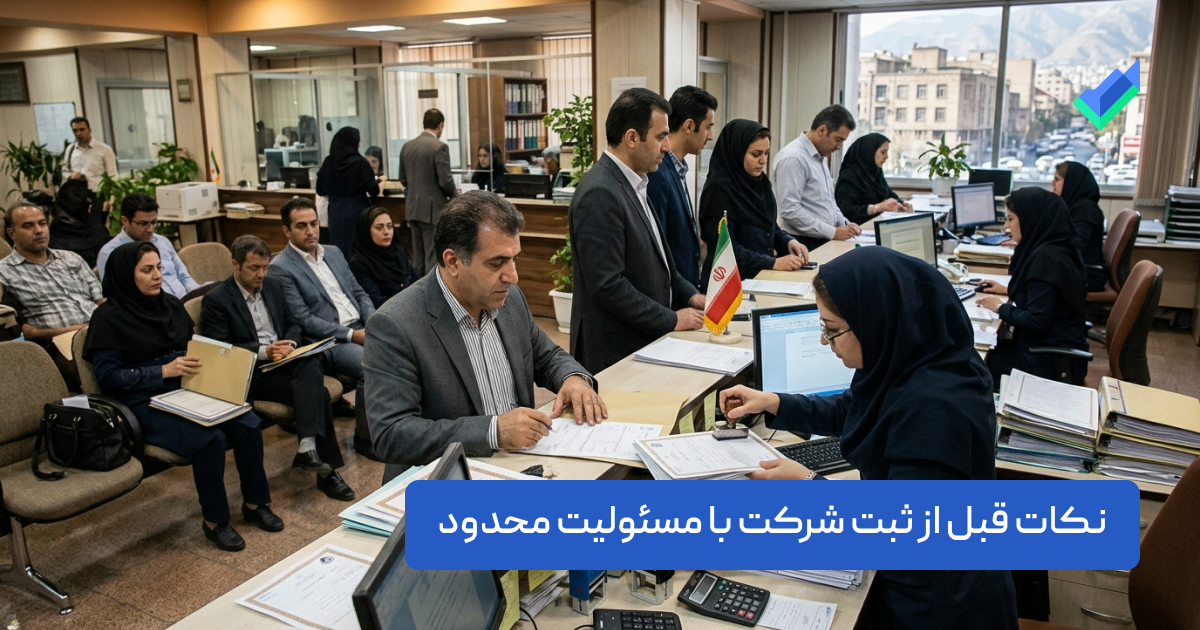 نکات قبل از ثبت شرکت با مسئولیت محدود
