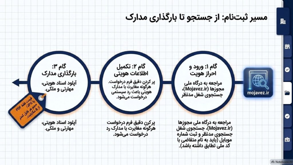 مسیر دریافت پروانه کسب برای کسب و کارهای خانگی