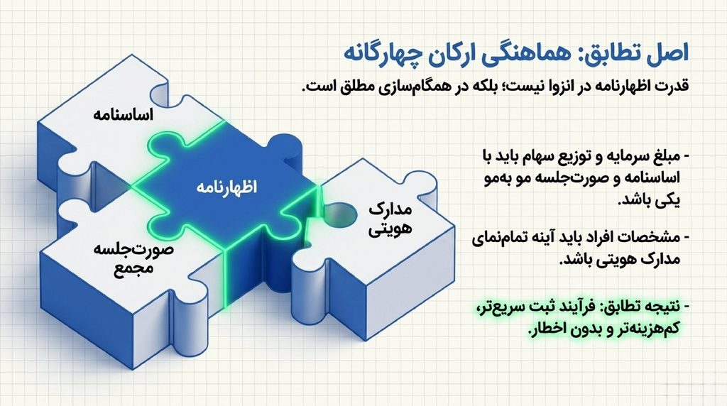 اشتباهات رایج در تنظیم اظهارنامه ثبت شرکت سهامی خاص
