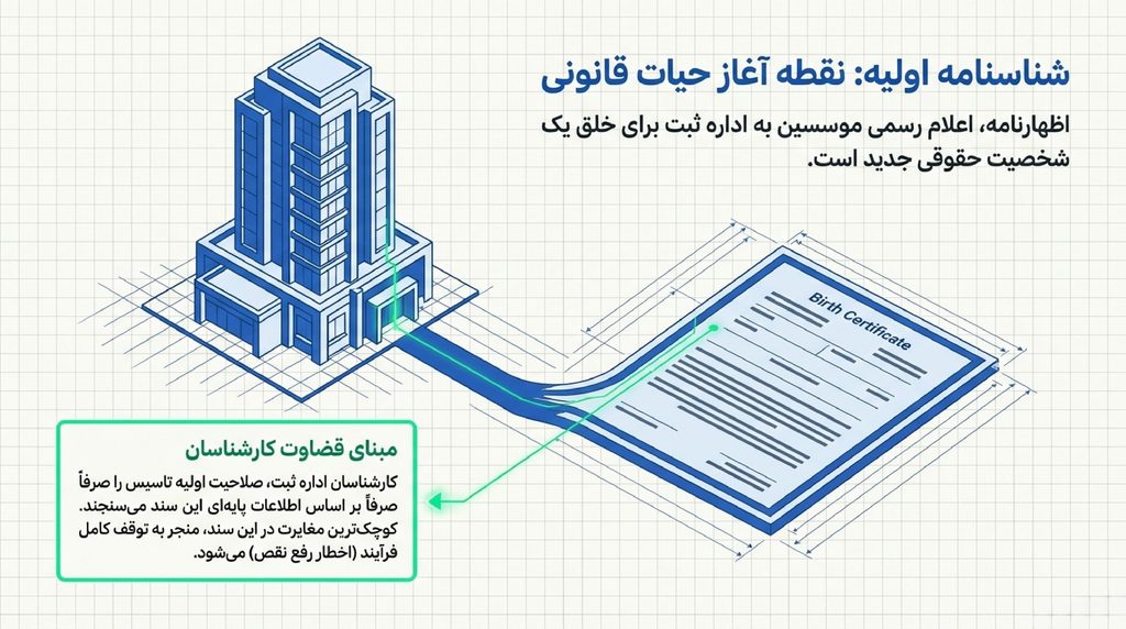 کاربرد اظهارنامه ثبت شرکت سهامی خاص