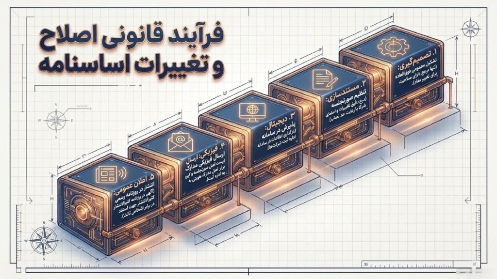 فرآیند تغییرات اساسنامه شرکت با مسئولیت محدود