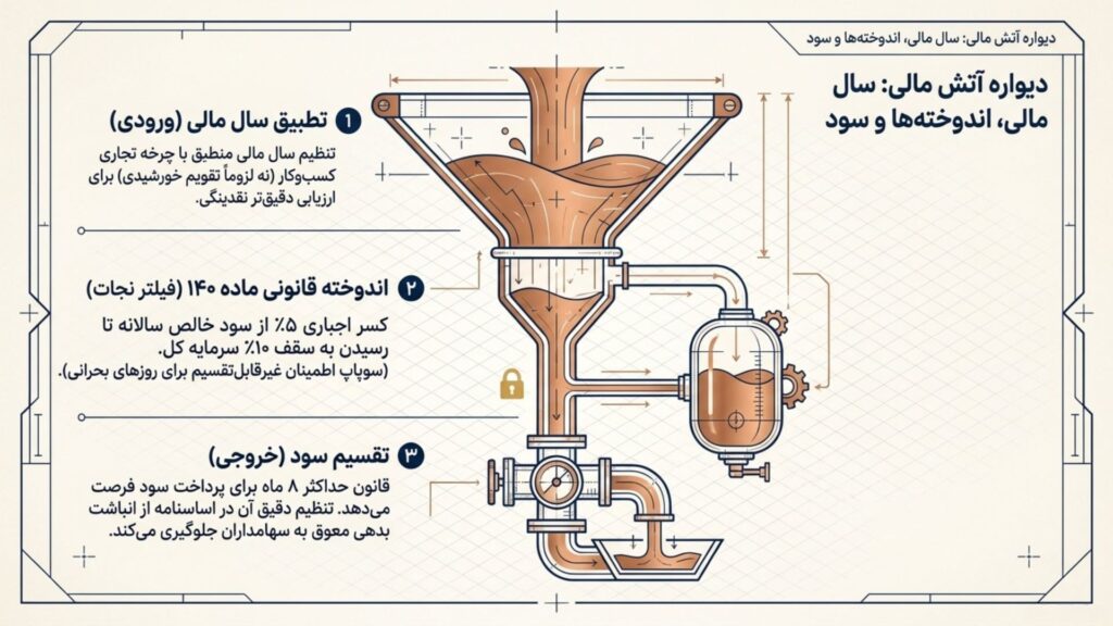 مقررات مالی اساسنامه شرکت سهامی خاص