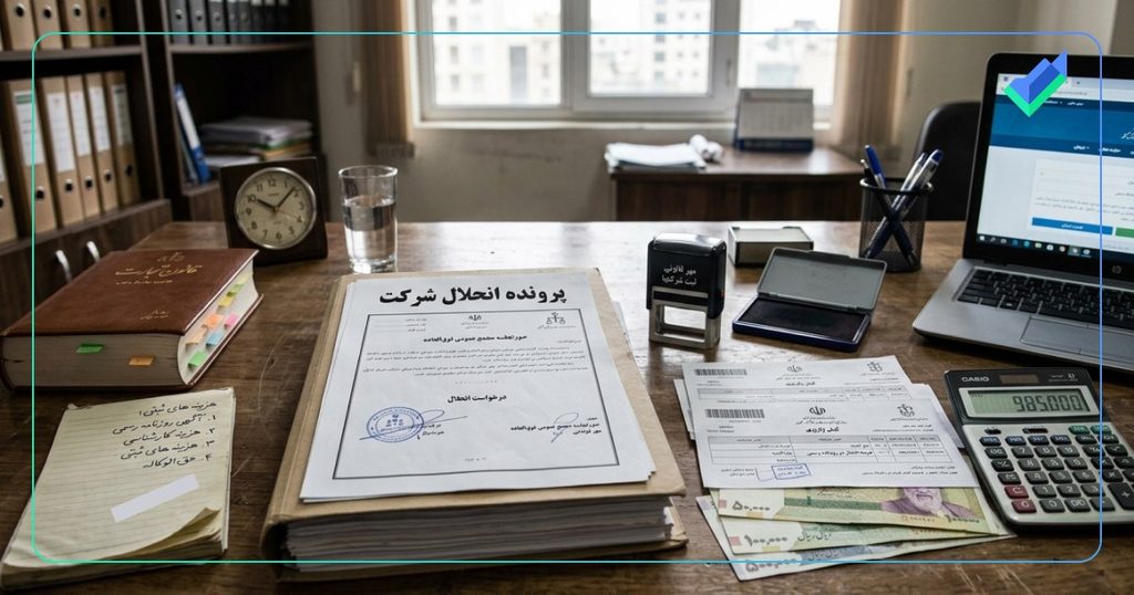 هزینه‌های قانونی و ثبتی انحلال شرکت